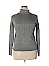 Joseph A. Silver Silk Pullover Sweater Size XL - photo 1