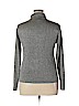Joseph A. Silver Silk Pullover Sweater Size XL - photo 2