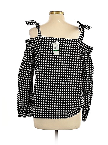 MICHAEL Michael Kors Long Sleeve Blouse (view 2)