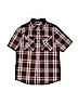 Urban Pipeline Plaid Brown Short Sleeve Button-Down Shirt Size L (youth) - photo 1