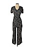 Style Works 100% Rayon Black Jumpsuit Size 6 (petite) - photo 1