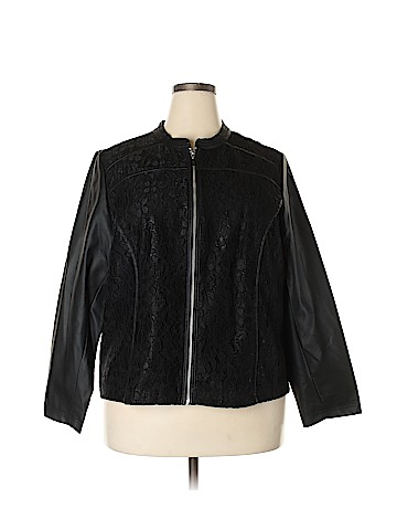 Cj Banks Faux Leather Jacket (view 1)