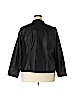 Cj Banks 100% Polyurethane Black Faux Leather Jacket Size 2X - photo 2