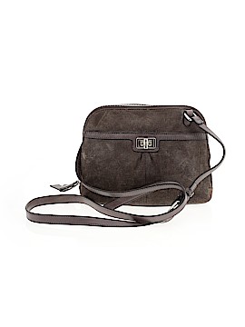 B Makowsky Leather Crossbody Bag