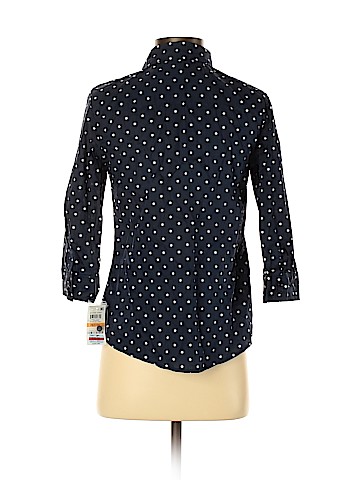 Karen Scott 3/4 Sleeve Button-Down Shirt (view 2)