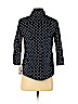 Karen Scott 100% Cotton Blue 3/4 Sleeve Button-Down Shirt Size S (petite) - photo 2