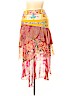 Diane von Furstenberg 100% Silk Pink Silk Skirt Size 10 - photo 2