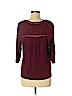 Dolan Burgundy 3/4 Sleeve Top Size M (petite) - photo 2