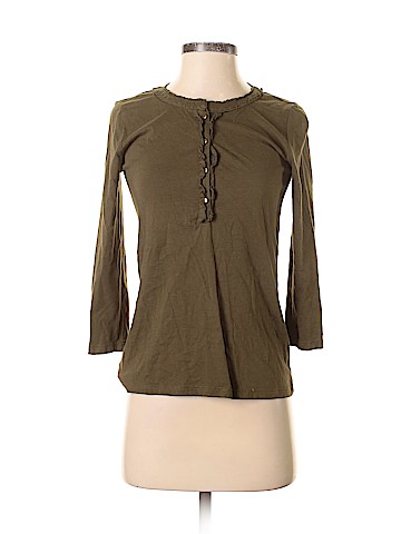 Talbots 3/4 Sleeve Henley (view 1)