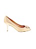 Giuseppe Zanotti 100% Leather Gold Heels Size EU 41 - photo 1