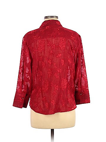 Coldwater Creek 3/4 Sleeve Blouse (view 2)