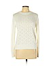 Point Sur 100% Cotton Ivory Pullover Sweater Size L - photo 1