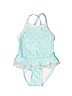 Cat & Jack Blue One Piece Swimsuit 9-12 MO / 12 MO - photo 1