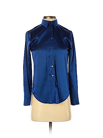 Ann Taylor Long Sleeve Silk Top (view 1)