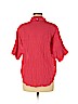 Rag & Bone Red 3/4 Sleeve Button-Down Shirt Size M - photo 2