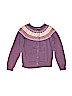 Hanna Andersson 100% Cotton Purple Cardigan Size 8 - photo 1