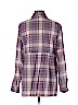 Liz Lange Maternity for Target 100% Cotton Purple Long Sleeve Button-Down Shirt Size L - photo 2