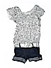 A Wish Come True Silver Romper Size L (youth) - photo 1