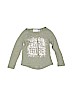 The Children's Place Graphic Green Long Sleeve Top Size 4 - photo 1