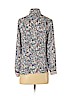 Ann Taylor LOFT 100% Polyester Blue Long Sleeve Blouse Size S (petite) - photo 2