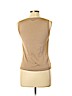 Ellen Tracy 100% Silk Tan Silk Pullover Sweater Size L (petite) - photo 2