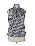 9&Co. 100% Polyester Black Sleeveless Blouse Size XL - photo 1