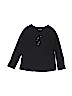 Lands' End 100% Cotton Black Long Sleeve Top Size M (kids) - photo 1