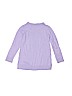 Cat & Jack 100% Cotton Graphic Purple Pullover Sweater Size 4 - 5 - photo 2