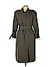 London Fog 100% Polyester Green Coat Size 8 (petite) - photo 1