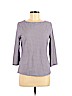 Talbots Blue 3/4 Sleeve Top Size M (petite) - photo 1