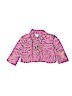 Riki By Rico 100% Cotton Solid Pink Cardigan Size 5 - photo 1