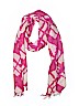 Aqua 100% Wool Print Pink Scarf One size - photo 1