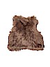 H&M L.O.G.G. Tan Faux Fur Vest Size 7 - 8 - photo 2