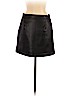 H&M 100% Polyester Black Leather Skirt Size 6 - photo 2