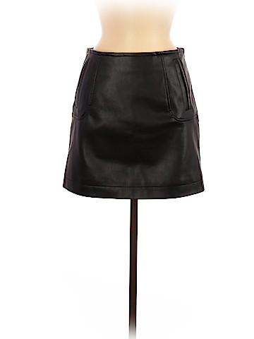 H&M Leather Skirt (view 1)