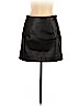 H&M 100% Polyester Black Leather Skirt Size 6 - photo 1
