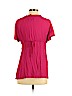Gap - Maternity 100% Polyester Pink Short Sleeve Blouse Size S - photo 2