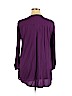 Market and Spruce 100% Polyester Purple Long Sleeve Blouse Size XL - photo 2