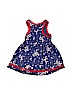 Cat & Jack 100% Cotton Stars Blue Dress 12-18 MO / 18 MO - photo 2