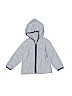 Old Navy 100% Polyester Gray Zip Up Hoodie Size 12-18 mo - photo 1