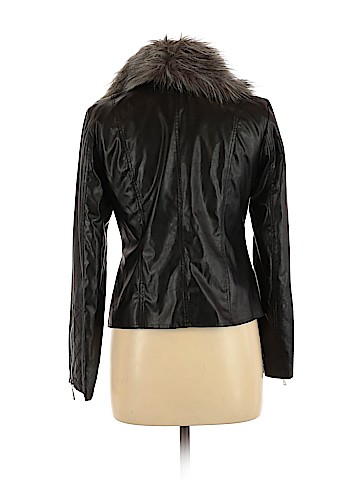 Wenxi Faux Leather Jacket (view 2)