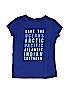 Cat & Jack Blue Short Sleeve T-Shirt Size 4 - 5 - photo 1