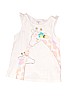 Carter's 100% Cotton White Sleeveless Top Size 4T - photo 1
