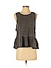 We the Free 100% Cotton Gray Sleeveless Top Size S (petite) - photo 1