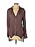 Free People 100% Rayon Burgundy Long Sleeve Blouse Size XS - photo 1