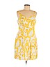Boden 100% Cotton Yellow Casual Dress Size 10 (petite) - photo 1