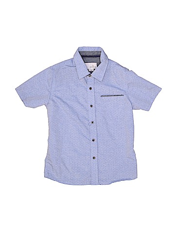 CRAFT + FLOW Short Sleeve Button-Down Shirt (view 1)