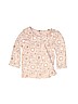 Peek 100% Cotton Print Tan Long Sleeve Top Size S (kids) - photo 1