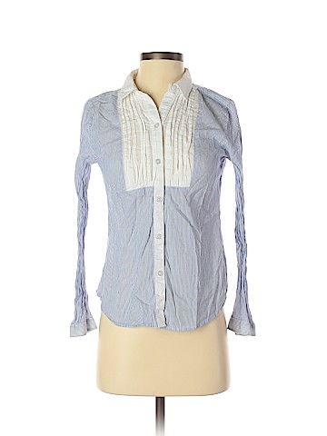 Ann Taylor LOFT Long Sleeve Button-Down Shirt (view 1)