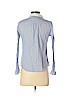 Ann Taylor LOFT 100% Cotton Blue Long Sleeve Button-Down Shirt Size S (petite) - photo 2